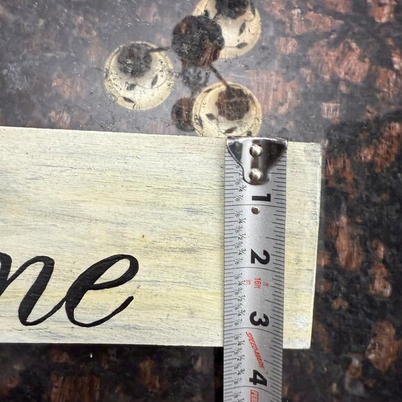 Welcome decorative plaque - Picture 2 of 4